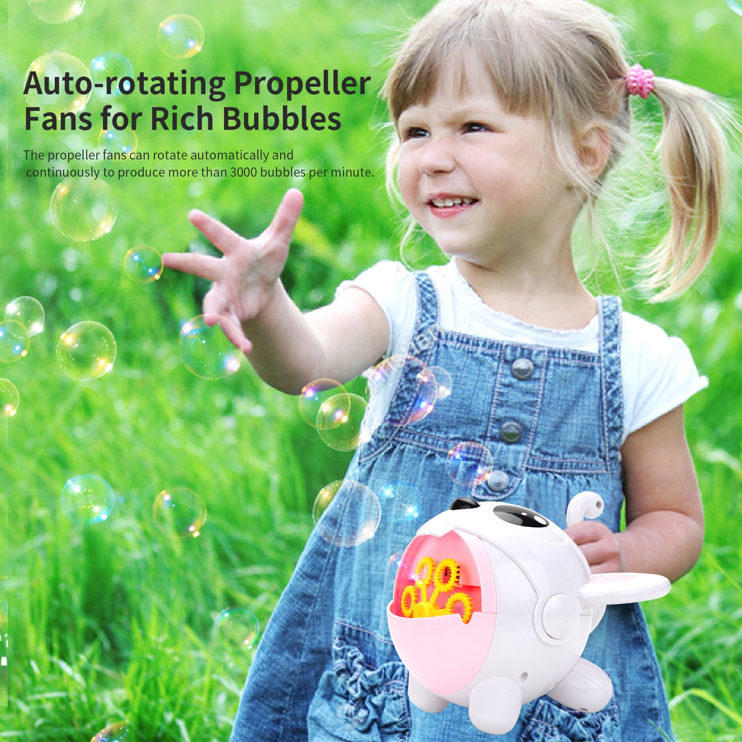 Fun And Safe Bubble Machine Toy For Kids