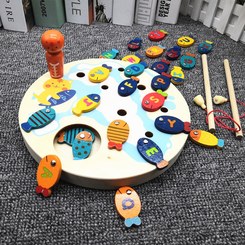 Toddler Magnetic Fishing Toy For Motor Skill Development