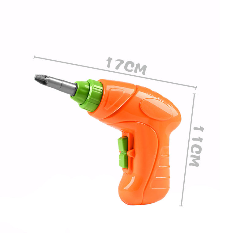 Creative Kids Puzzle Toolbox with Electric Drill Toy
