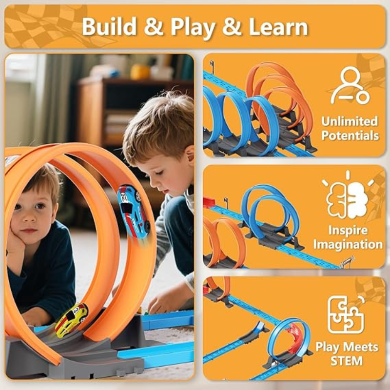 Anti-Gravity Race Track Sparking Creativity and Exciting Family Fun