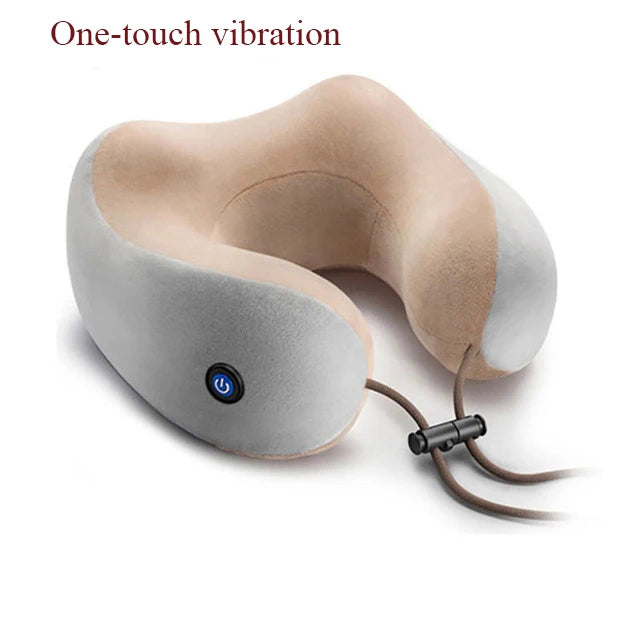 Multifunctional Portable Electric Neck Massager U-Shaped Pillow for Neck Shoulder Cervical Relaxing Home Car Outdoor Use