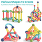 Creative Building Starts Here With Magnetic Rod Building Block Set