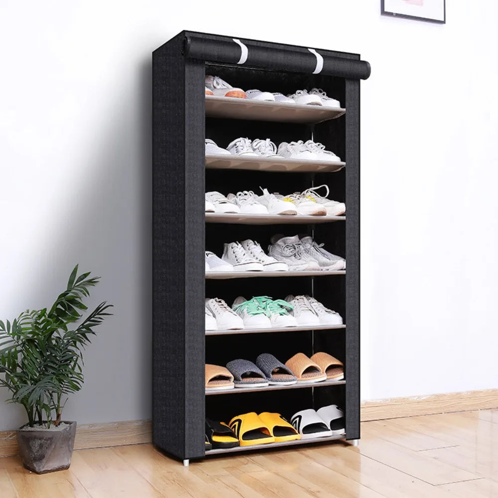 Stylish Shoe Rack: Dustproof, Space-Saving Organizer for Every Home