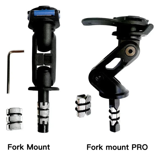 Pro Motorcycle Phone Holder Fork Mount Form Mount Eye-Catching Handlebar Accessory Keep Short