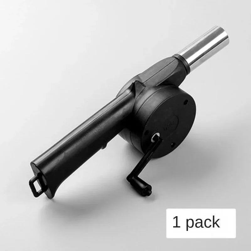 Portable Hand Blower for BBQ Small Hair Dryer Outdoor Accessory Essential Household Tool for Rapid Air Circulation
