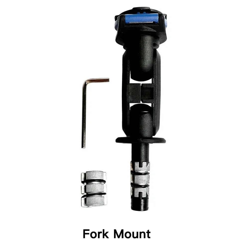 Pro Motorcycle Phone Holder Fork Mount Form Mount Eye-Catching Handlebar Accessory Keep Short