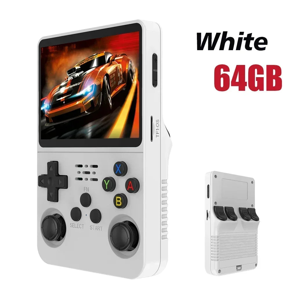 Retro Game Console R36S Portable Handheld 3.5" IPS Display 60000+ Games Preloaded (64G/128G/256G)