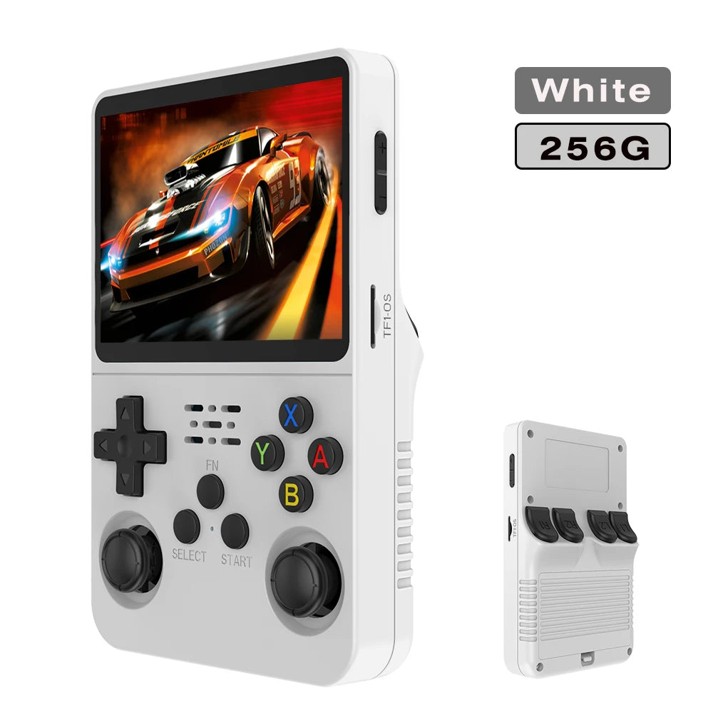 Retro Game Console R36S Portable Handheld 3.5" IPS Display 60000+ Games Preloaded (64G/128G/256G)