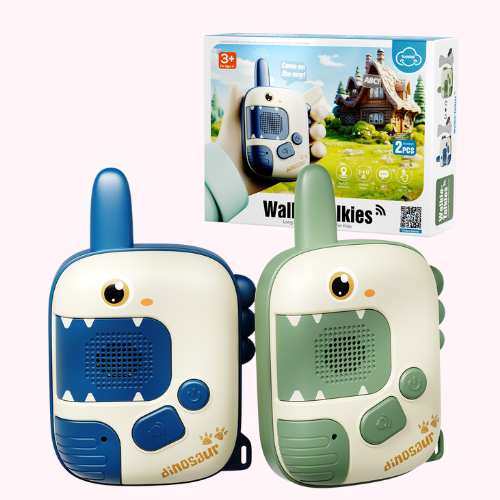 Interactive Dinosaur Walkie Talkie for Kids and Parents