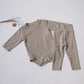 Soft Fine Pattern Romper Suit For Your Little Princess