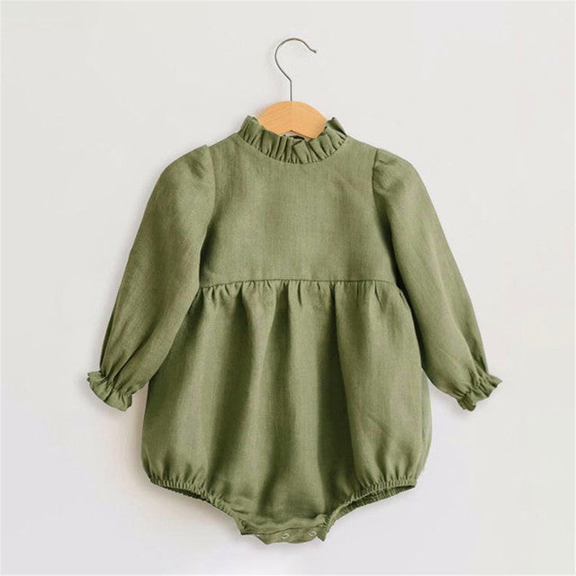 Adorable Baby Girl Romper For All-Day Comfort