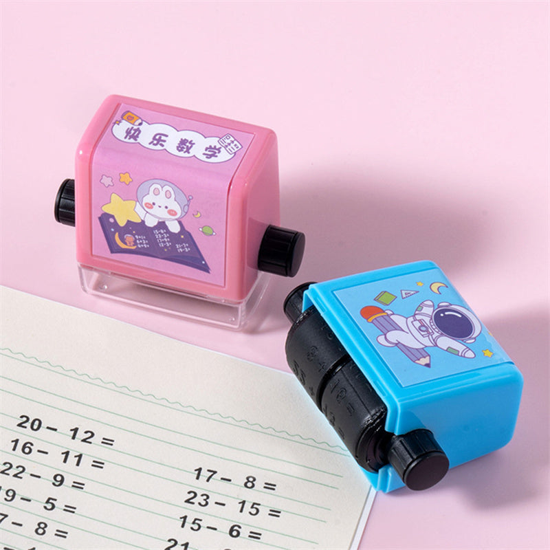 Boost Math Skills with this Clever Rolling Practice Stamp Tool