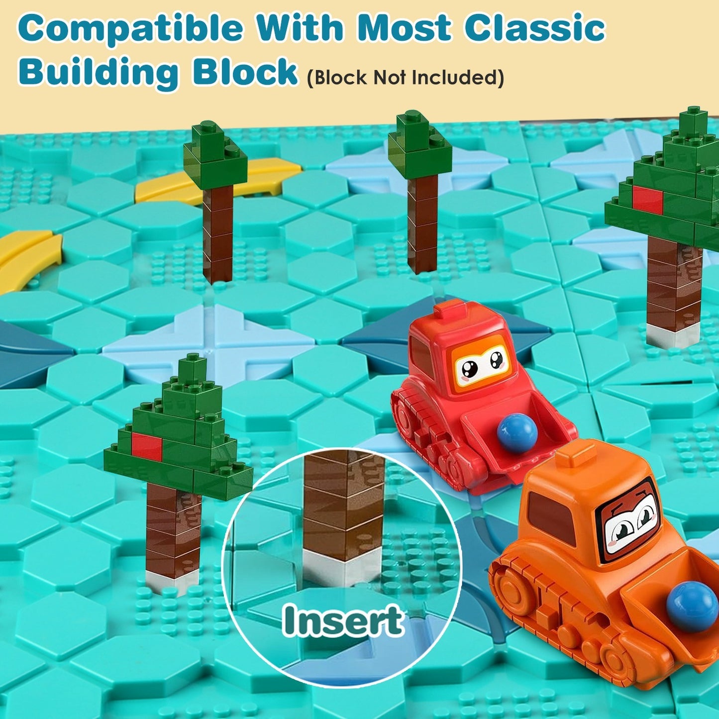 Creative Road Builder Puzzle Toy For Children