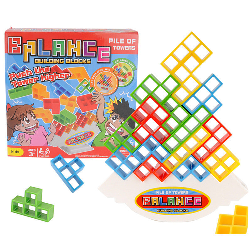 Interactive Balance Stacking Blocks Game
