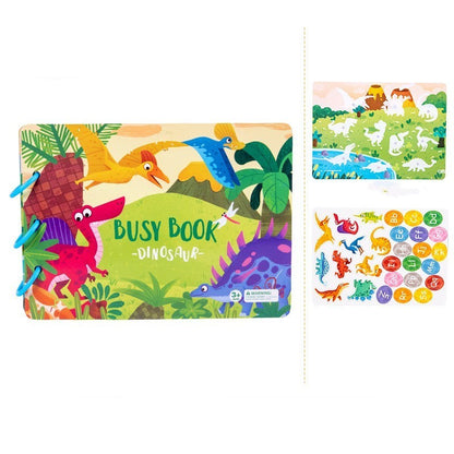 Busy Book Brings Joyful Learning With Reusable Sticker Activities