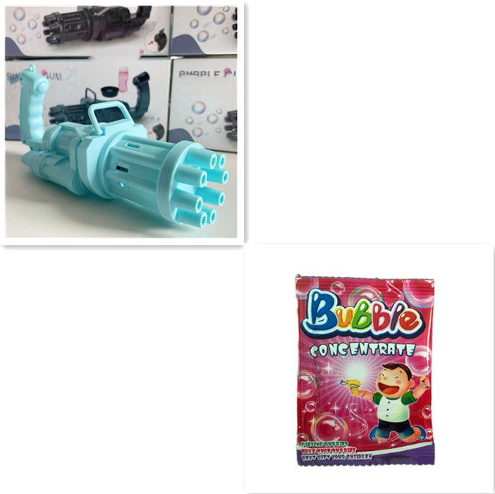 Kids Bath Toy Machine Gun And Bubble Fun