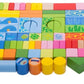 Kids Learning And Building Blocks Toy