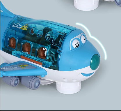 Spinning And Sound-Enhanced Electric Plane Toy