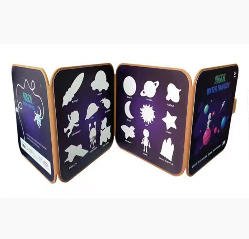 Fun Magic Water Reusable Drawing Book for Children