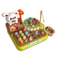 Educational 4 in 1 Fishing And Radish Pulling Toy