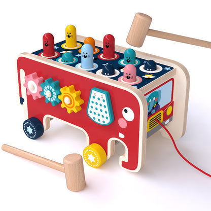 Educational Wooden Pounding Bench Toy