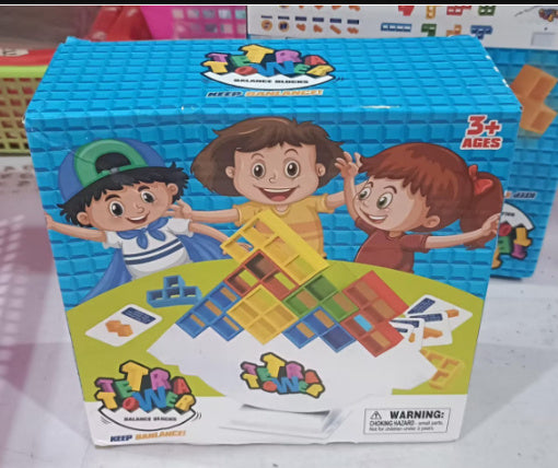 Interactive Balance Stacking Blocks Game