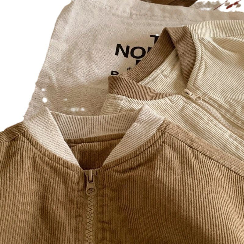 Comfy And Stylish Kids Spring Corduroy Jacket