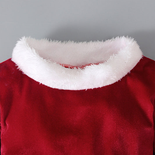 Warm And Festive Christmas Outfit For Children