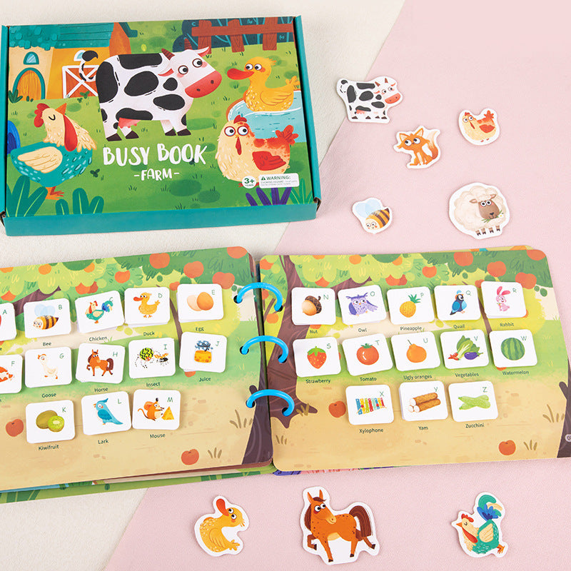 Busy Book Brings Joyful Learning With Reusable Sticker Activities