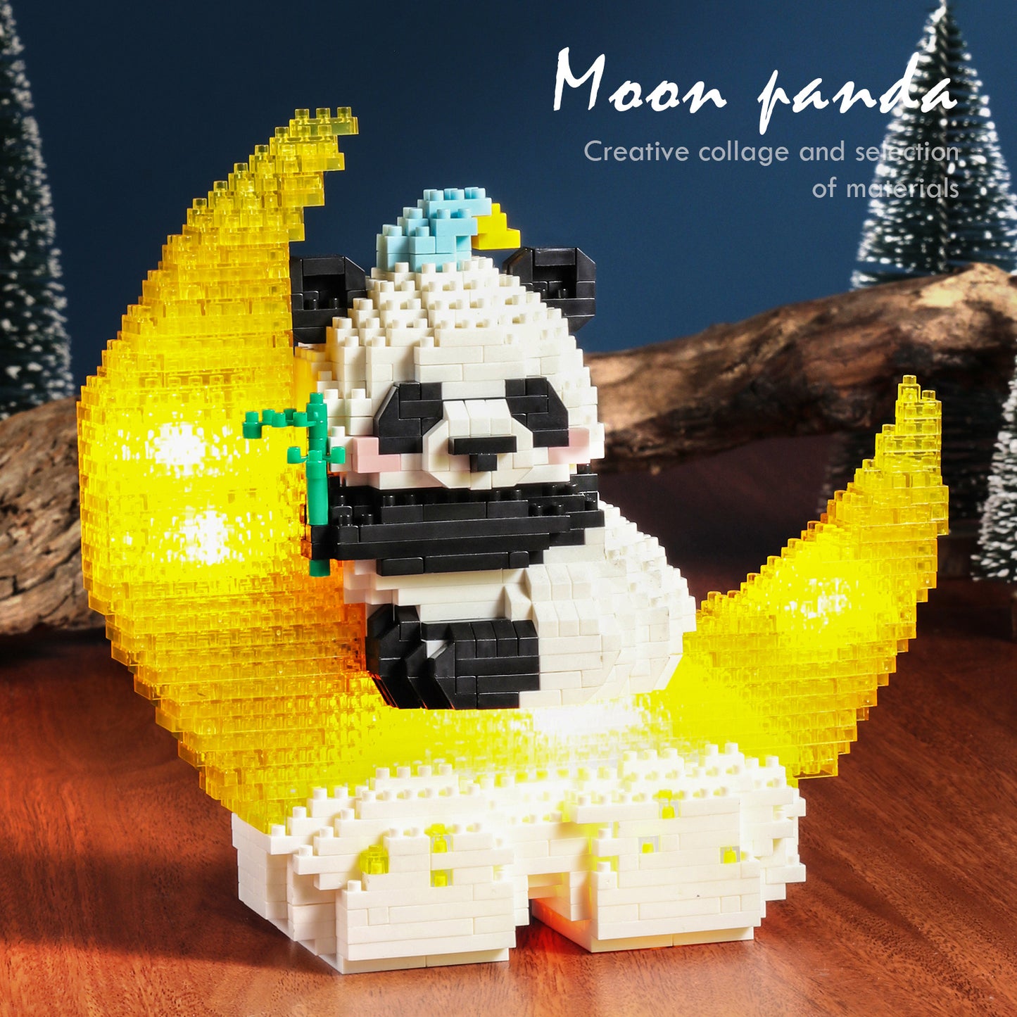 Moon Panda LED Building Blocks for DIY Lovers
