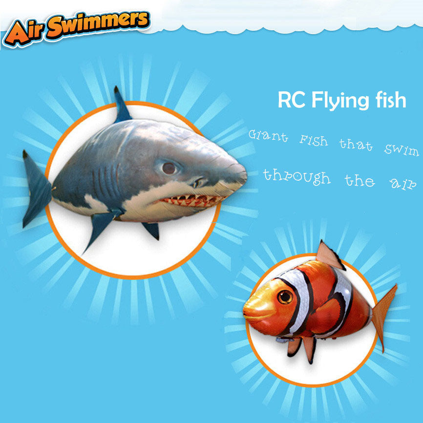 Unique Infrared Remote Control Shark Toy