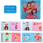 Sensory Stimulating Cloth Book For Infant Development