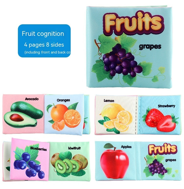 Sensory Stimulating Cloth Book For Infant Development