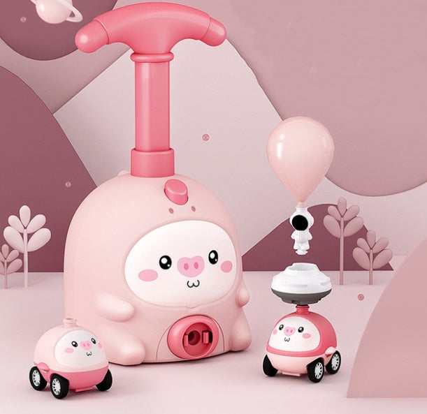 Eco-Friendly Balloon Powered Car Toy For Kids