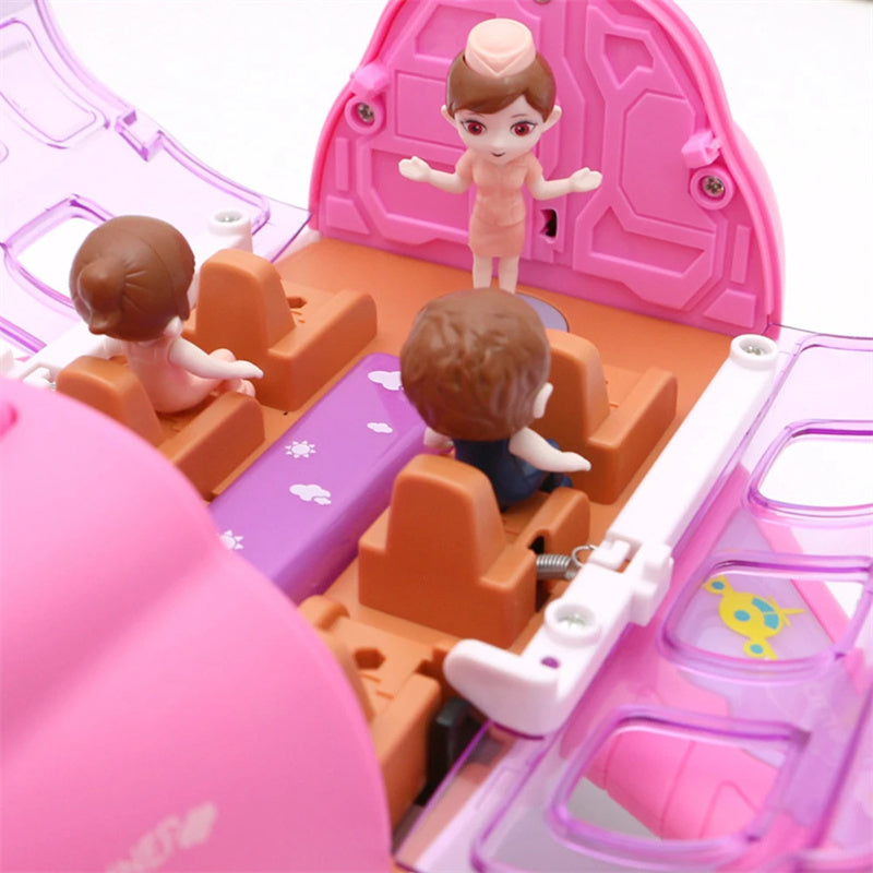Spinning And Sound-Enhanced Electric Plane Toy
