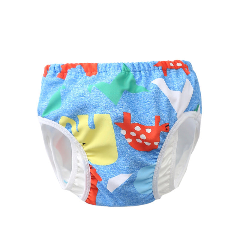 Soft Leak-Proof Baby Swim Trunks For Toddlers