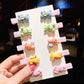 Colorful Cartoon Hairpin Kids Love To Wear
