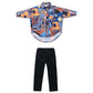 Lightweight Comfortable Kids' Floral Shirt For Dance