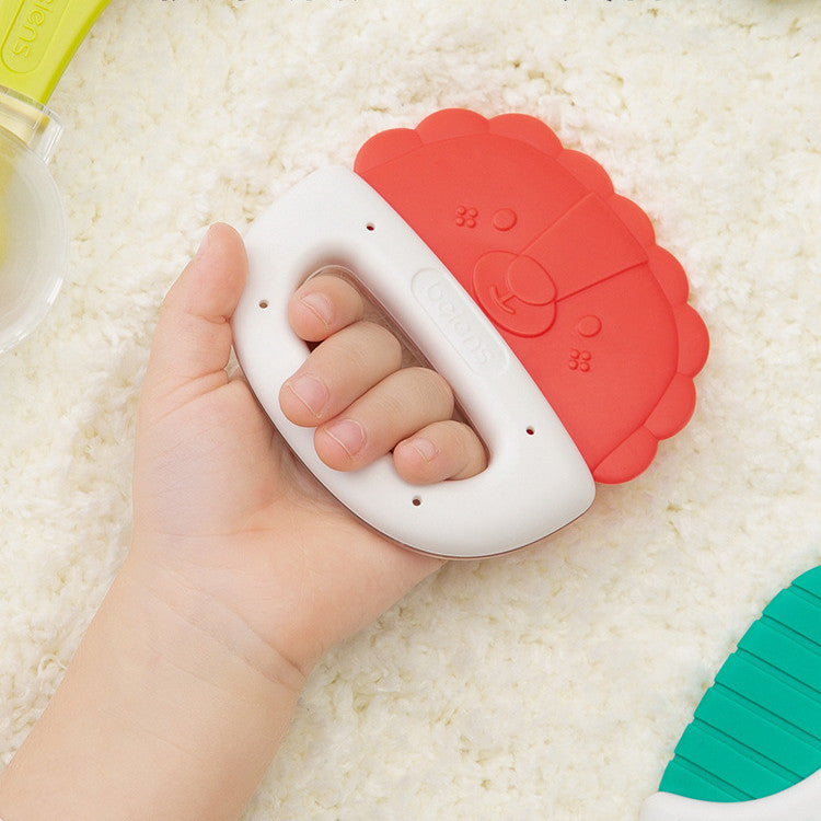 Durable Baby Teether And Puzzle Toy For Comfort