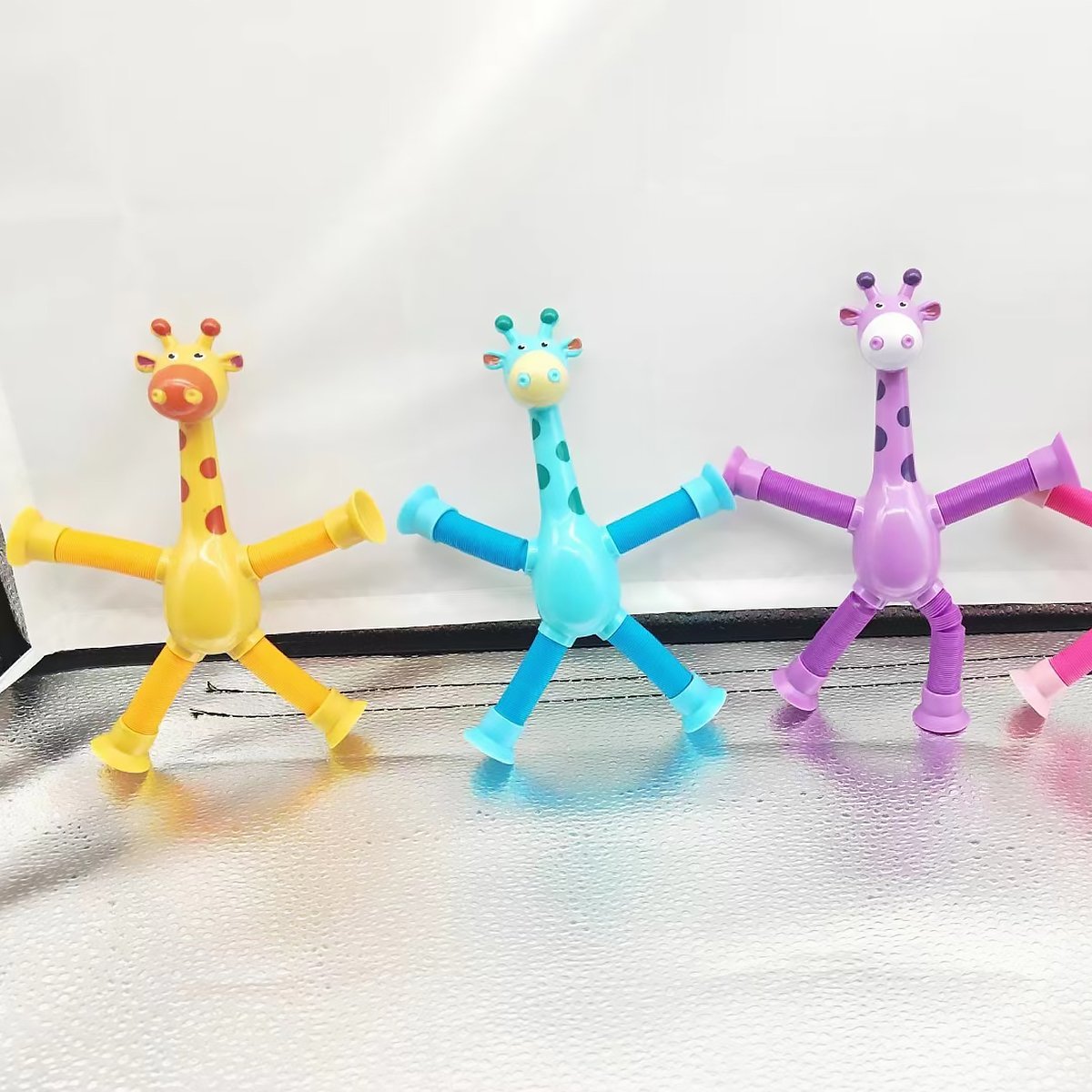Stretchy Giraffe Buddy Brings Laughter and Calm for All Ages