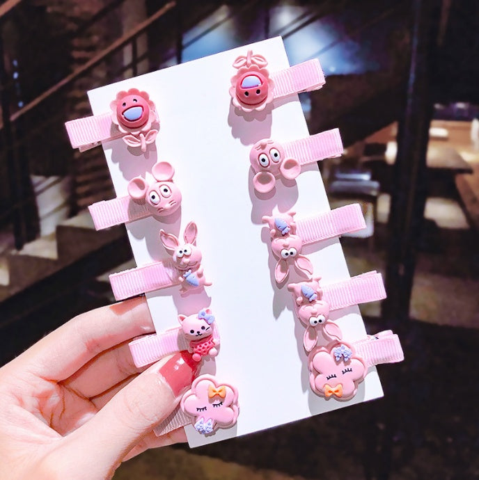 Colorful Cartoon Hairpin Kids Love To Wear