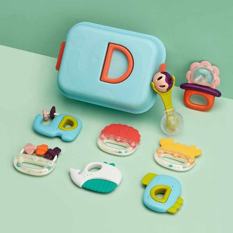Durable Baby Teether And Puzzle Toy For Comfort