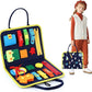 Busy Book for Toddlers to Learn Zippers, Buttons, Dressing