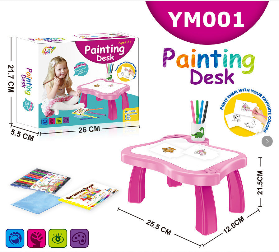 Transform Playtime Into Art Time With Projector Drawing Board