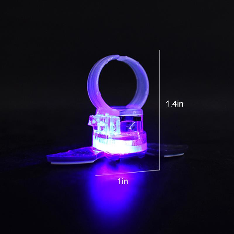 Spooky Glowing Halloween Brooch Ring For Festive Fun