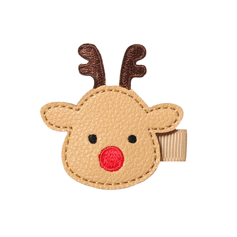 Charming Christmas Hairpins For Joyful Little Girls