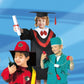 Girls Holiday Costume Captain Dress For Memorable Performances