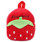 Plush Cartoon Book Bag For Baby Boys And Girls