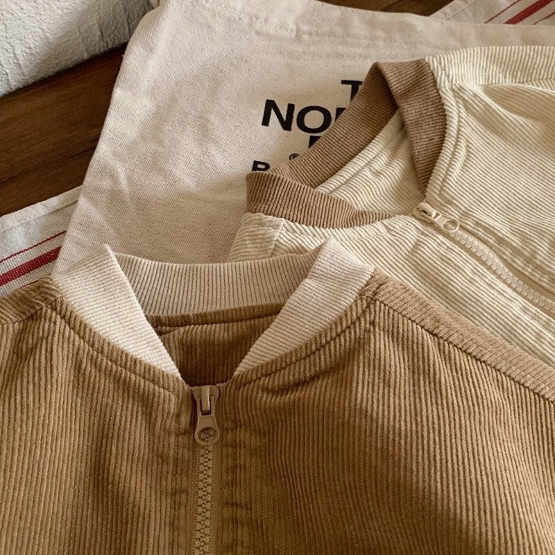 Comfy And Stylish Kids Spring Corduroy Jacket
