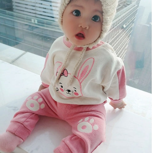 Soft And Trendy Cartoon Suit For Active Kids